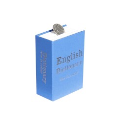 Κουμπαράς "Βιβλίο" Με Σχισμή Arte TS0111 11.5x8x4.5 εκ. Γαλάζιο