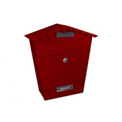 Γραμματοκιβώτιο Εξωτερικού Χώρου Arte Κόκκινο  TX0010 36x30x10 εκ.