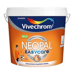 Πλαστικό Χρώμα Vivechrom Neopal Easycare Εσωτερικής Χρήσης Οικολογικό Λευκό 3Lt